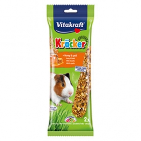 Vitakraft Guinea Pig Kracker Honey - Spelt Sticks 2 Pack